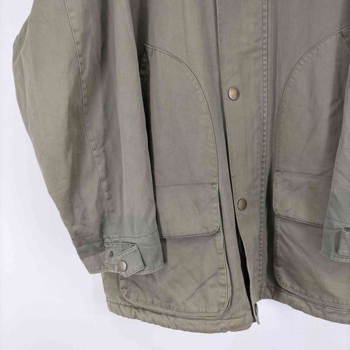 ノーティカ NAUTICA 90S 襟レザー ハンティングジャケット メンズ  XL
